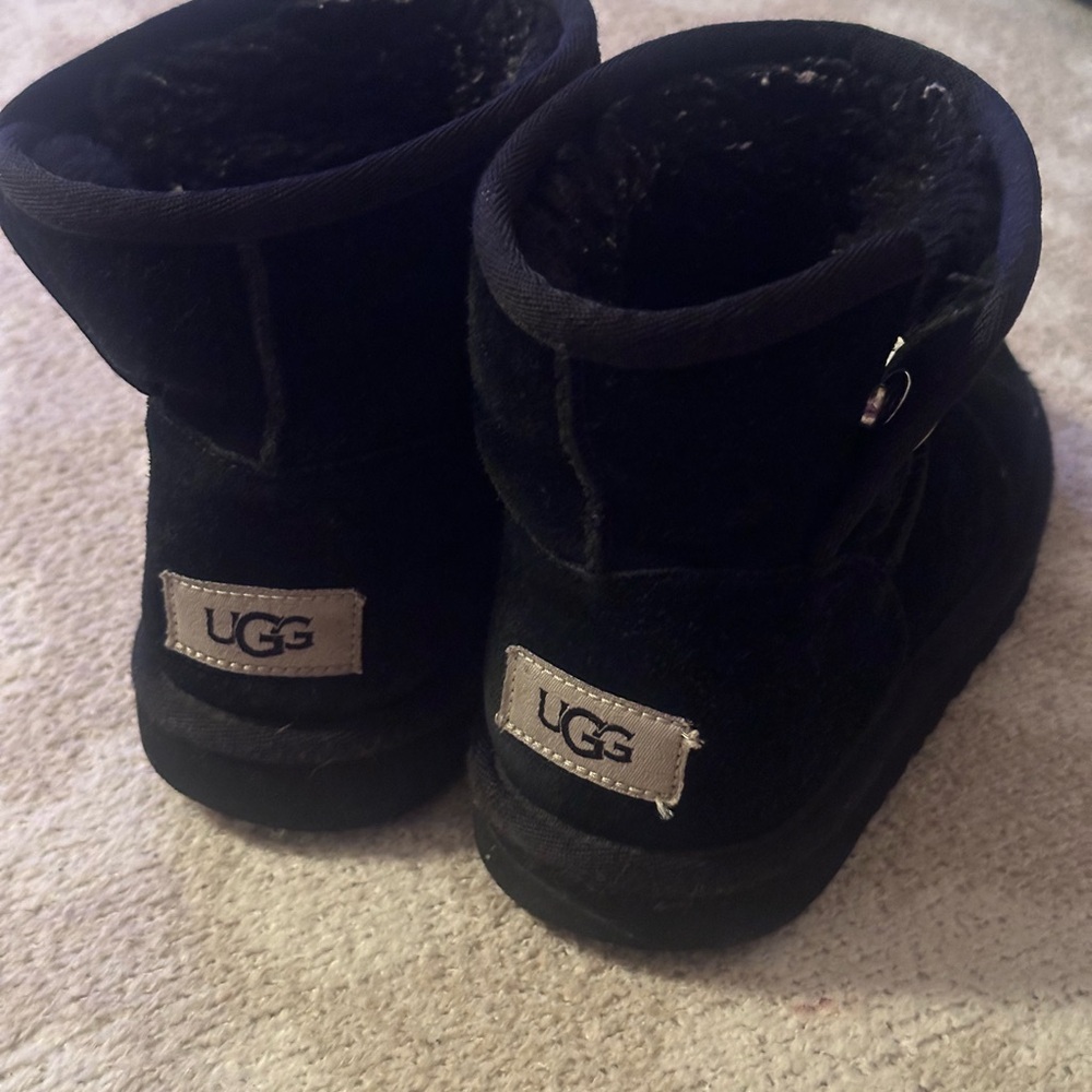 UGG Kids Classic Black Boots